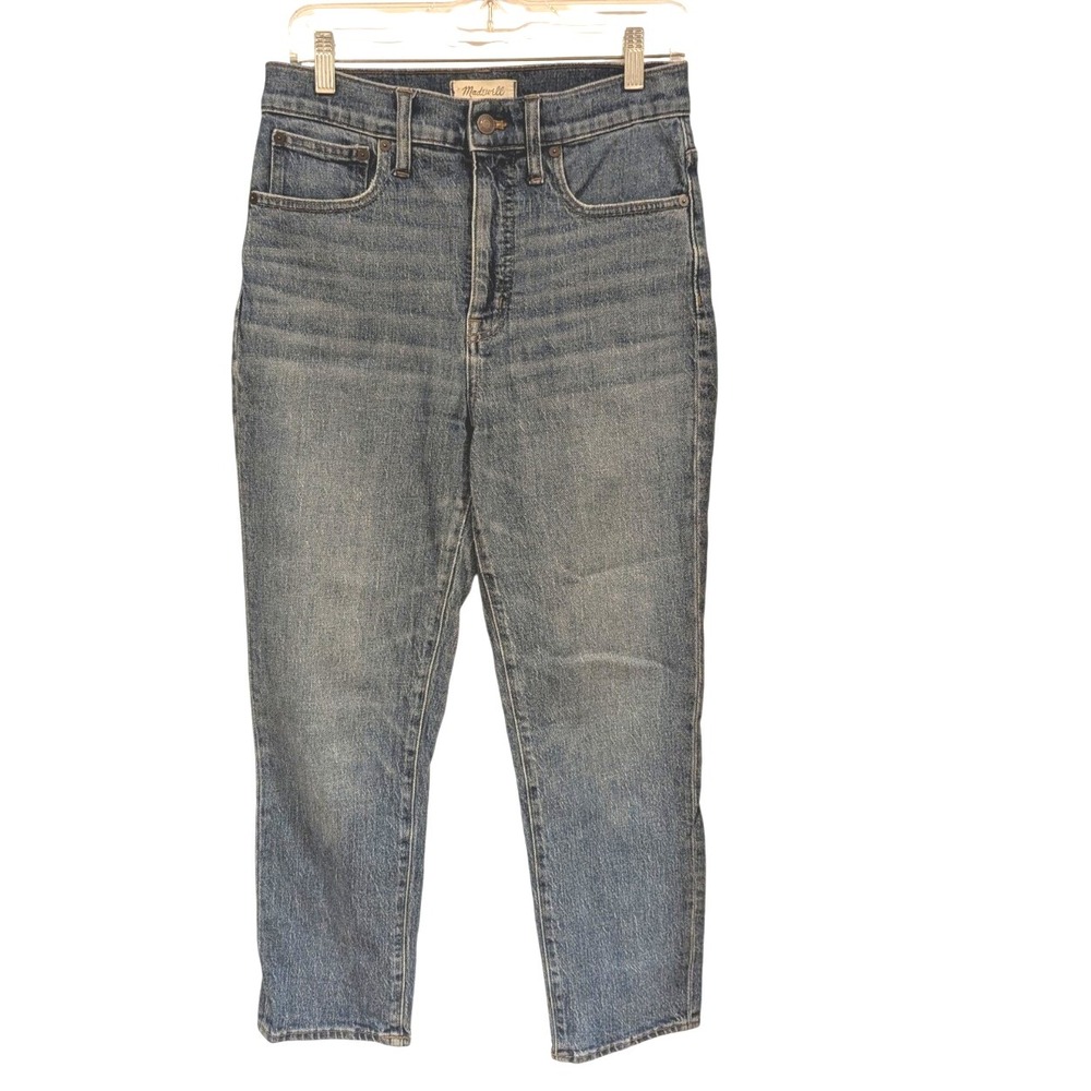 Madewell Classic Straight Jean Medium‎ Wash Size 27